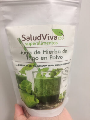 Jugo de Hierba de Trigo en Polvo by Salud viva