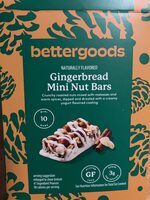 Gingerbread Mini Nut Bars