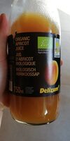 Jus d'abricot biologique
