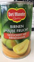 Birnen halbe frucht