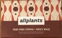 Peri peri strips + spicy rice