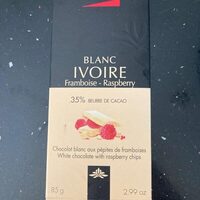 Chocolat blanc ivoire