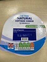Natural cottage cheese