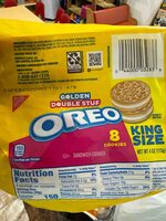 Golden Double Stuf Oreo