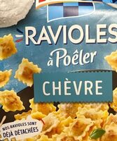 Ravioles à poêler chèvre