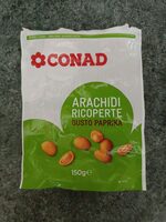 Arachidi ricoperte gusto paprika