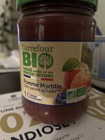 Pommes myrtilles