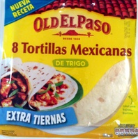 Tortillas mexicanas de trigo