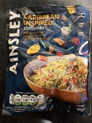 Caribbean inspired couscous by Ainsley