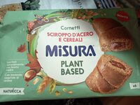 Cornetti sciroppo d'acero e cereali