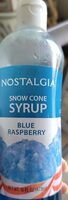 Snow Cone Syrup Blue Raspberry