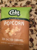 Grilled corn on the cob popcorn, buttery