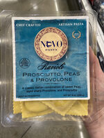 Prosciutto, Peas & Provolone Ravioli