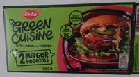Burger vegetali Green cuisine