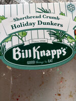 Bill Knapp's shortbread crumb holiday dunkers