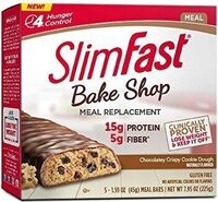Chocolatey Crispy Cookie Dough Meal Bars