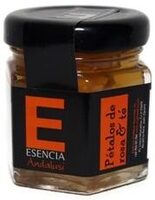 Mermelada de pétalos de rosa y té