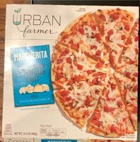 Margherita on a Cauliflower & Parmesan Crust Pizza