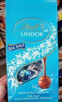 Sea salt milk chocolate truffles