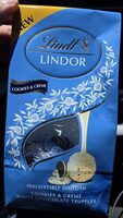 Lindt Cookies And Crème