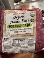 Organic Ground Beef 85/15