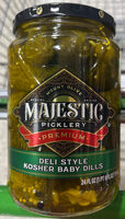 Mount Olive Majestic Deli Style Kosher Baby Dills
