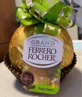 Hollow Milk Chocolate and Hazelnut Ornament