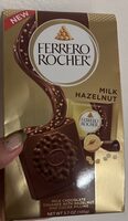 Ferrero Rocher Milk Chocolate Squares With Hazelnut And Cocoa Filling