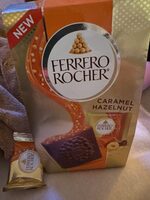 Caramel Hazelnut Squares