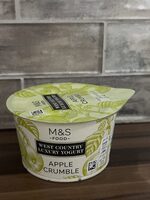 West Country Luxury Yogurt - Apple Crumble