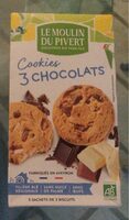 Cookies 3 chocolats