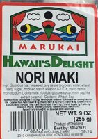 Hawaii's Delight Nori maki