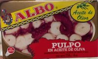 Pulplo en aceite de oliva