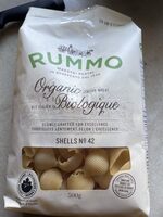 Organic Wheat Shells Pasta No 42