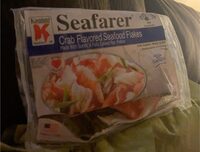 Crab flavored seafood