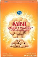 Mini vanilla wafers