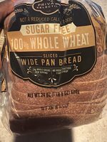 Sugar Free 100% Whole Wheat Sliced Wide Pan Bread