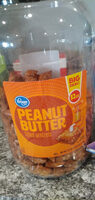 Peanut butter filled pretzels, peanut butter