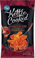 Kettle cooked mesquite bbq flavored potato chips