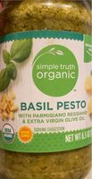 Organic basil pesto with parmigiano reggiano