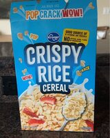 Crispy rice cereal