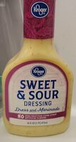 Sweet and sour dressing