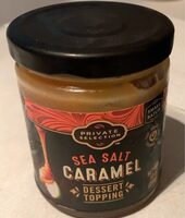 Sea salt caramel dessert topping