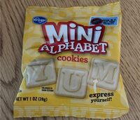 Mini Alphabet Cookies