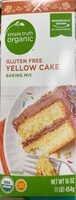 Organic gluten free yellow cake baking mix