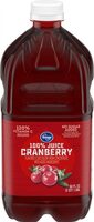 100% juice cranberry flavored 3 juice blend from concentrate