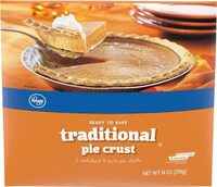 Ready to bake traditional -inch pie crusts count