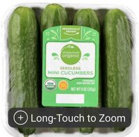 Seedless Mini Cucumber