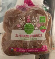 21 Grains & Seeds Hamburger Buns