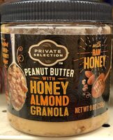 Peanut Butter with Honey Almond Granola